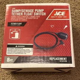 Ace Hardware Sump/Sewage Pump Tether Float Switch Brand New