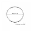sourcing map 304 Stainless Steel Welded O Ring 30mm(1.18") Outer