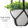 Mkono 3 Pack Macrame Plant Hangers Indoor Different Size Hanging
