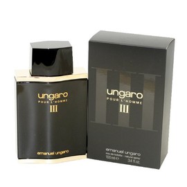 Emanuel Ungaro UNGARO III 3.4 oz EDT Men New in Box