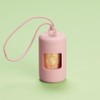 Peps Dog Poop Bag Holder Blush + Plant Based Starch