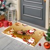 Christmas Bath Mat Non-Slip Anti Mould Mats Christmas Decorations 40