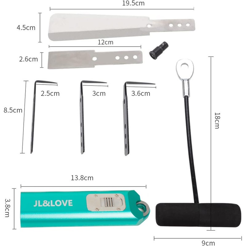 JL&LOVE Windshield Removal Tools,Universal Car Windscreen Quick Release Cold Knife