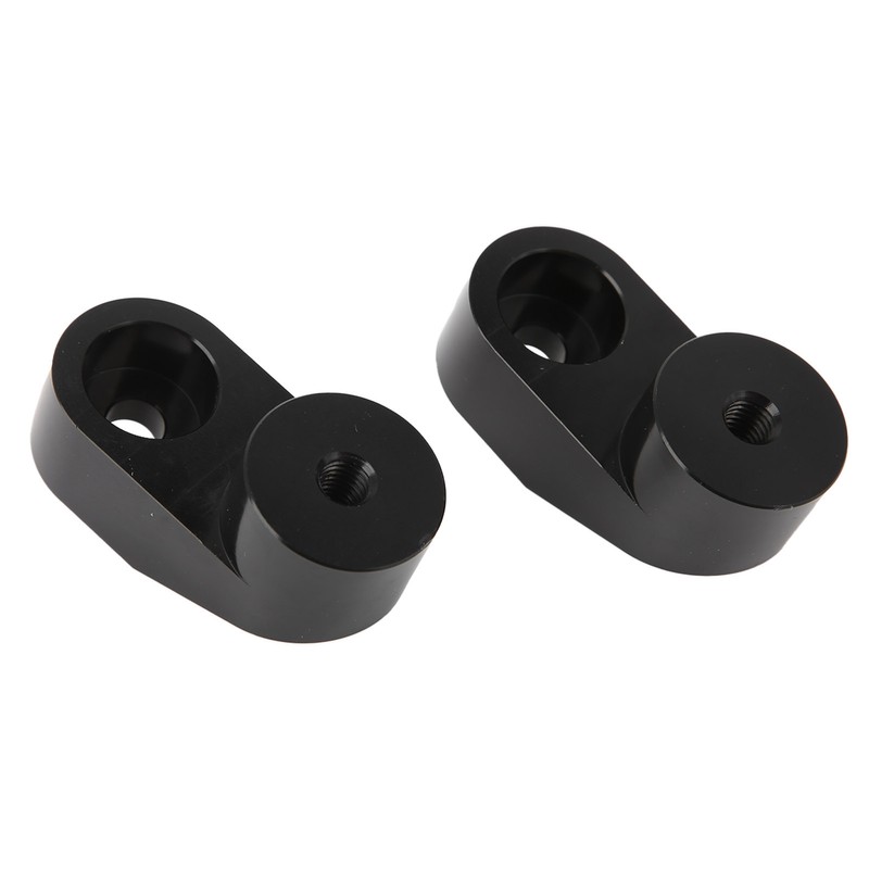 Pair Mirror Riser Adjustable CNC Billet Aluminum Replacement for Polaris