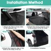 Raxfekro Wing Door Boot Cover, Sun Protection, Car Tailgate Mesh