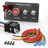 Gebildet 12V 30A 4-in-1 Ignition Switch Panel, Racing Engine Start