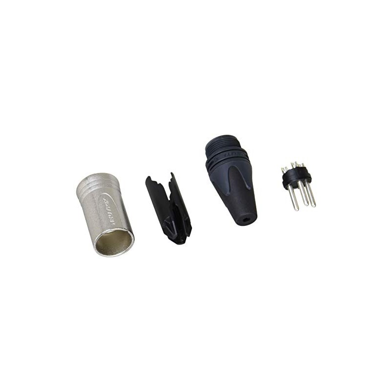 Neutrik Neutrik Audio Connector 3 Pin Male Silver NC3MXX Pack