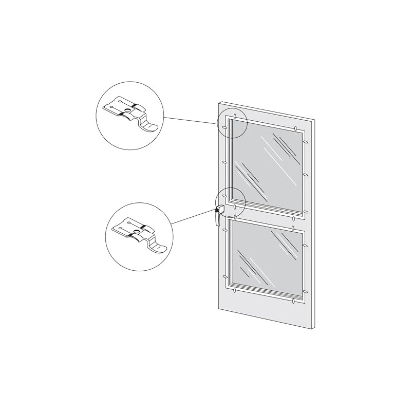 Prime-Line T 8500 3/8 In. x 2-1/16 In. Spring Steel