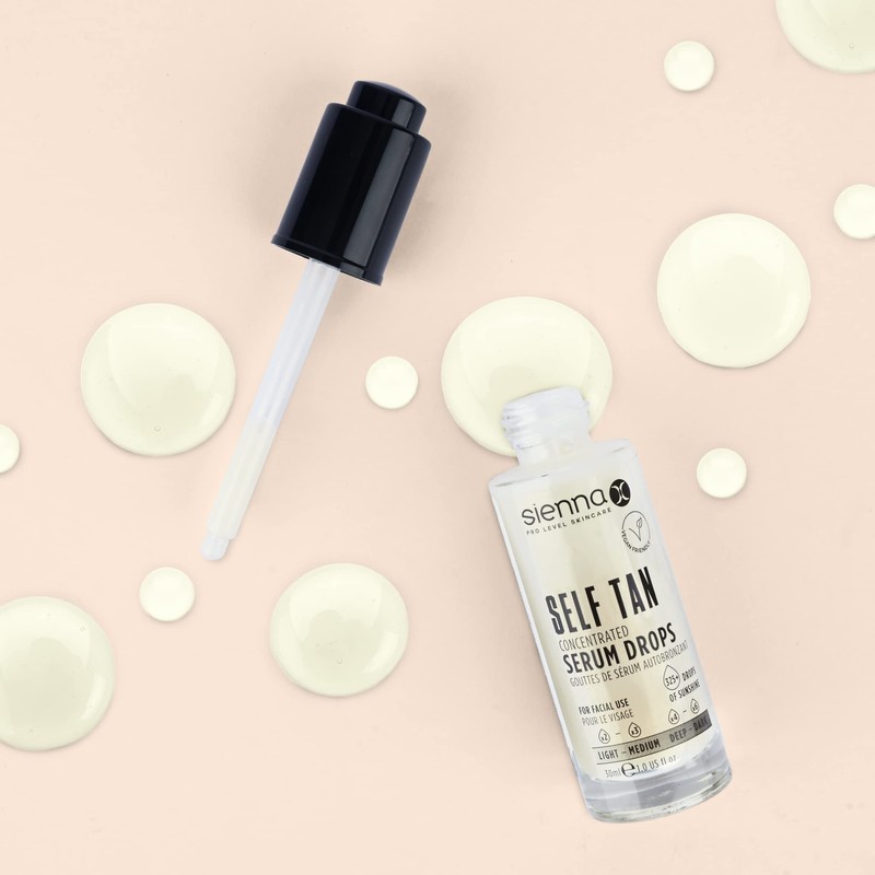 Sienna X Self Tan Drops Concentrated Serum (30ml) Add Self
