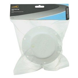 Road & Home RVP032 Roof Vent Cap (White Plastic), 1 Pack