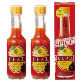 Yamato Foods Setouchi Lemon Farm Lemon Farm Lemon Red, 2.1 oz (60 g) x 3 Bottles, Made in Japan, Gift, Local Souvenir, Hiroshima Popular Spicy Seasoning