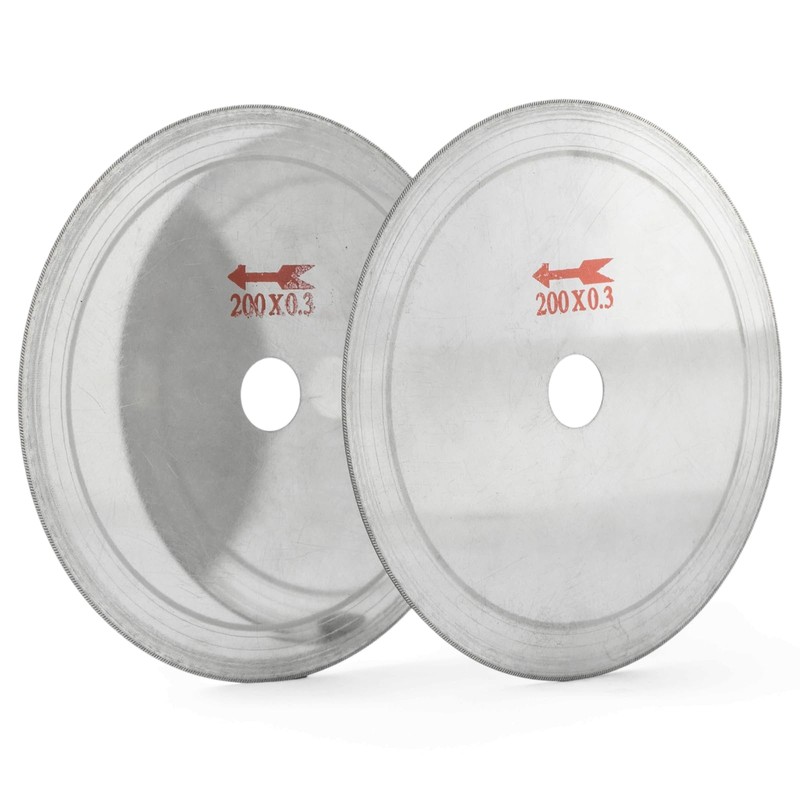 8" inch Diamond Lapidary Saws Blade Thin Rim .022" Trim