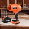 Leaf Blower Cordless, 21V Electric Handheld Leaf Blower with 3.0Ah