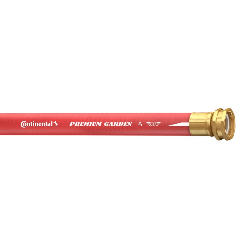 Continental Premium Garden Red Heavy Duty Hot Water Garden Hose,