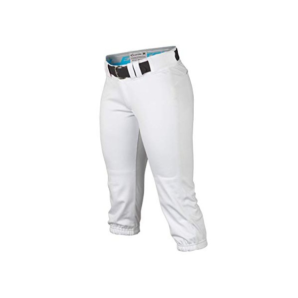 Easton PROWESS Fastpitch Game/Practice Softball Pant | Women's | Solid | White XL