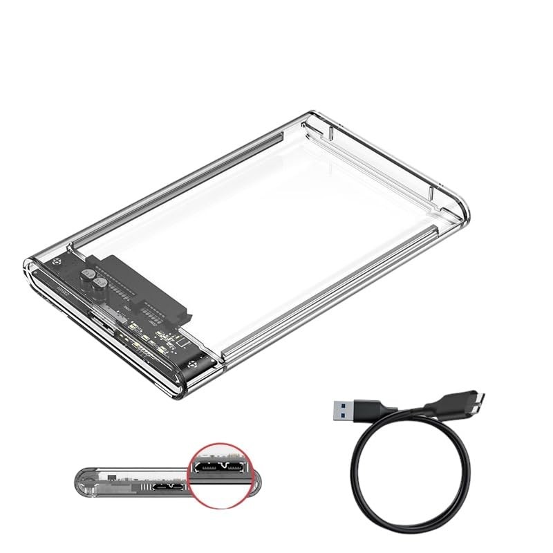 Hard Drive Enclosure 2.5 Inch - External Enclosure for SATA