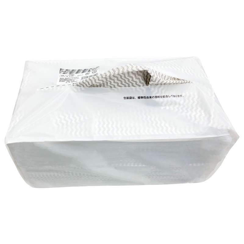 Shinmei Antibacterial Counter Cloth, Gray, 100 Sheets