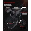 MODIPIM - 5 luces LED delanteras de techo ahumado para