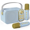 BESCOST Mini Karaoke Machine for Kids Adults, Portable Bluetooth Speaker