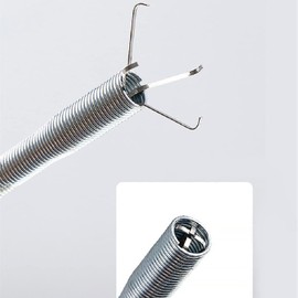 2 Pack of ALINNA Flexible Grabber Claw Pick Up Reacher Tool with 4 Claws Bendable Hose Pickup Reaching Assist Tool for Litter Pick, Home Sink, Drains, Toilet(24 Inches)