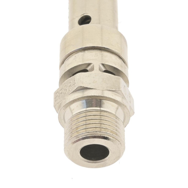 TÜV Safety Valve G 1/4 Inch (DN8) 10.00 Bar Nickel-Plated