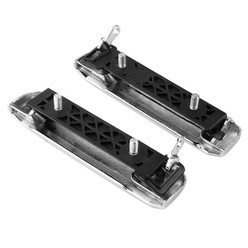Exterior Outside Door Handle Metal Chrome Front Rear Left Right