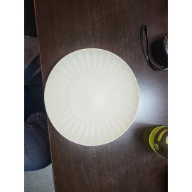 Threshold 8.5" Porcelain  Salad Plates Ardencroft Cream Set of 4