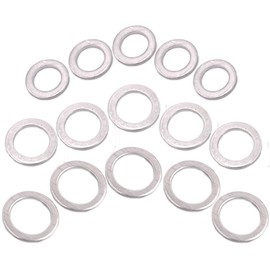 15 Packs Oil Crush Washers/Drain Plug Gaskets Replacement for Part # 94109-20000, 94109-14000, 90471-PX4-000 for Hon-da Accord Acura Civic Ridgeline Odyssey CRV CR-V Pilot