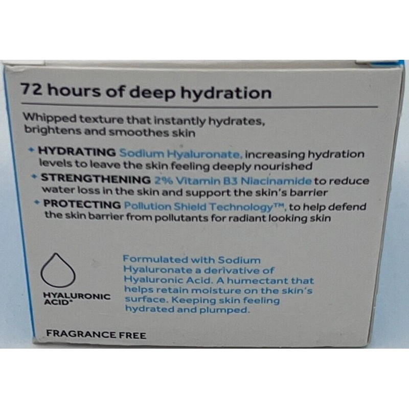 No7 HYDRA LUMINOUS HYDRATING WHIPPED DAY CREAM, BRIGHTER, VERY DRY