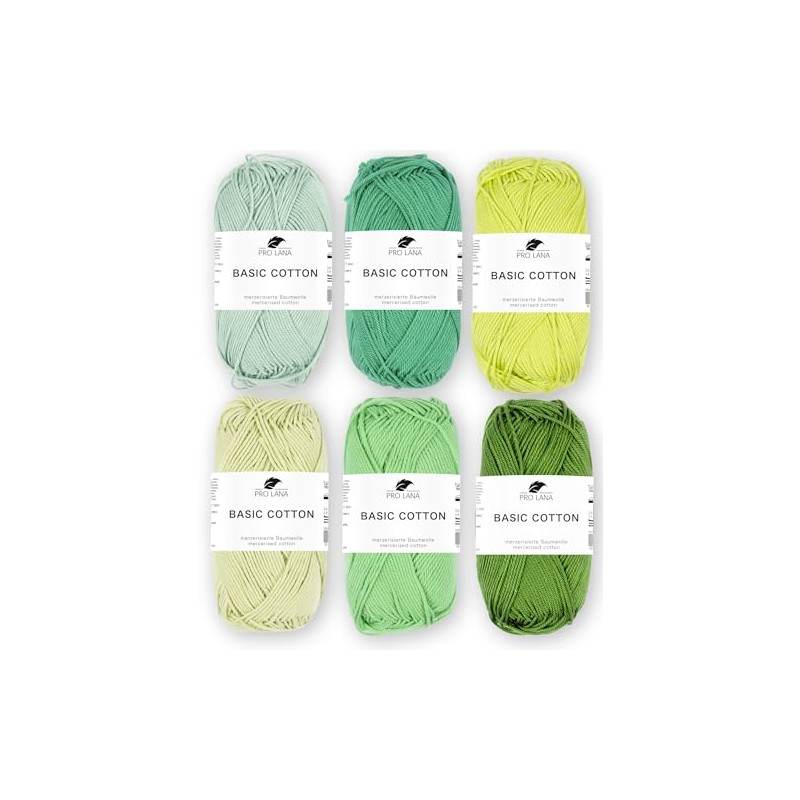 Mix Set - Pro Lana Basic Cotton - 100% Cotton
