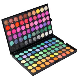 Eyeshadow Palette, Colourful 120 Colours Eyeshadow Make Up Kit Set, Bold and Brilliant, Vibrant, Pattern 1