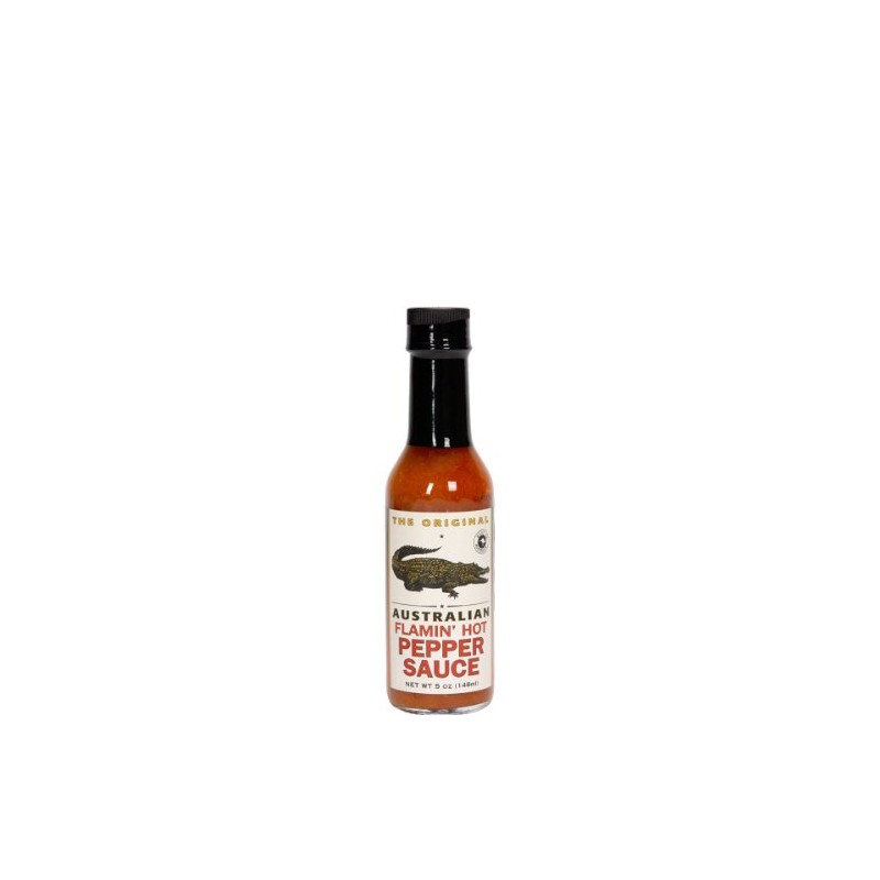Original Australian Flamin' Hot Pepper Hot Sauce