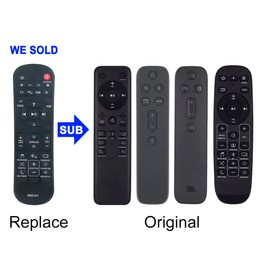Allimity Replacement Soundbar Remote Control Compatible with JBL 9.1 Soundbar, 5.1 Soundbar, 3.1 Soundbar, 2.1 Soundbar, 2.0 Soundbar, JBL2GBAR51IMBLKAM Bar 5.1 Surround SoundBar System