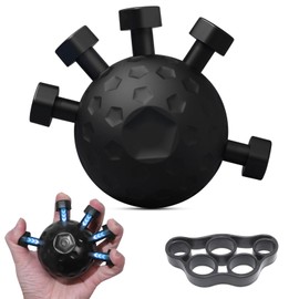 Finger Grip Strengthener Hand Muscle Trainer Hand Trainer Finger Trainer Grip Trainer Hand Trainer for Muscle Building Grip Strength Trainer Handball Hand Trainer for Musicians, Athletes, Boxers