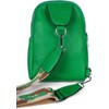 styleBREAKER Women's One Shoulder Backpack, Patterned Shoulder Strap, Plain Crossbody