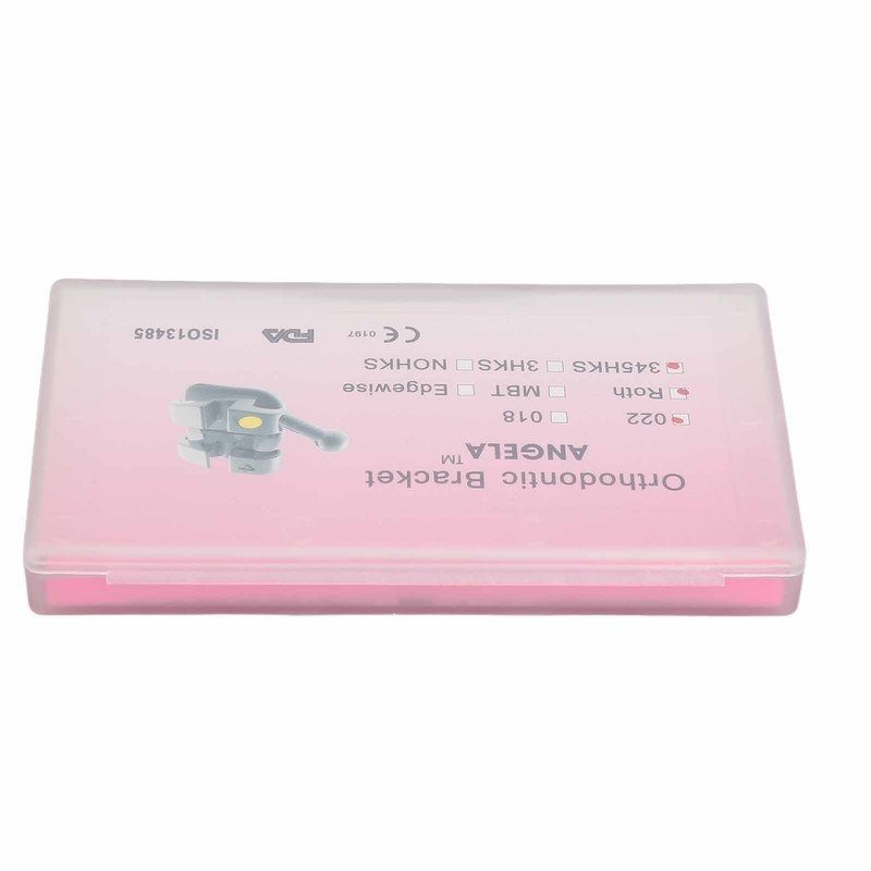 20PCS Teeth Brackets 0.022in 345 Hooks Highly Polished Professional Tooth
