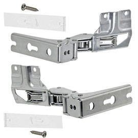 Spares2go Integrated Door Hinge Pair fits Neff Fridge Freezer (Top Left, Bottom Right + Upper Right, Lower Left 3704 5.0, 3306 5.0, 3307 5.0, 12004051)