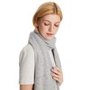 Seasons Comfort 100% Cashmere Knitted Wrap, Oversized Shawl, Scarf, Stole