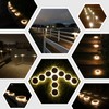 Garden Light, Recessed Solar Light, Outdoor, LED Solar Panel, Garden