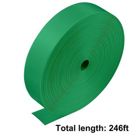 Chain Link Fence Privacy Strip, 246 ft. Fence Privacy Strip, (Includes 200 Clasps + One Hole Punch) Green，Suitable for Decks, patios,grates, Wire mesh and More.
