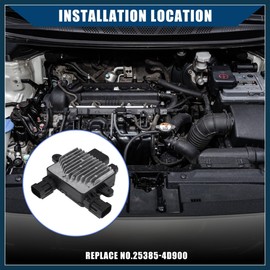 TUCKBOLD No.25385-4D900 Radiator Cooling Fan Control Module for Kia Sedona 2006-2014 / Engine Cooling Fan Control Module/Durable / 1 Pcs Silver Tone Automotive Parts