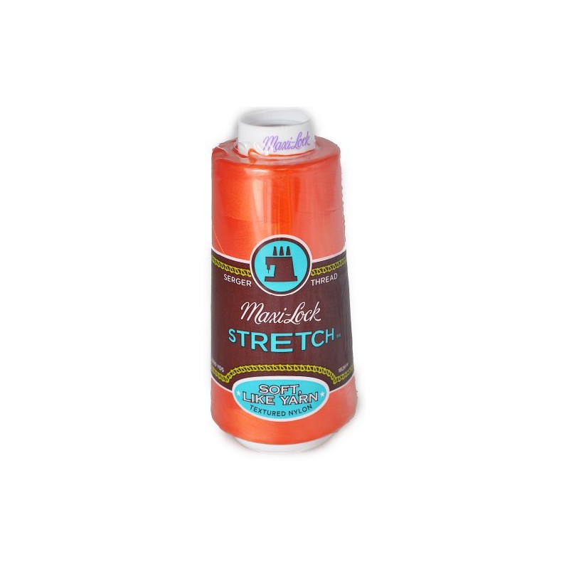 A&E Maxi Lock Stretch Textured Nylon Toboggan Serger Thread MWN-32111