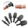 SeonFook 6 PCS Swaging Tool Drill Bit Set 1/4-Inch Hex