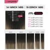 Youngsmile Clip in Hair Extensions Real Human Hair, Remy Human