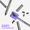 Wonderskin 360 Contour Lip Liner Pencil with Sharpener - Long