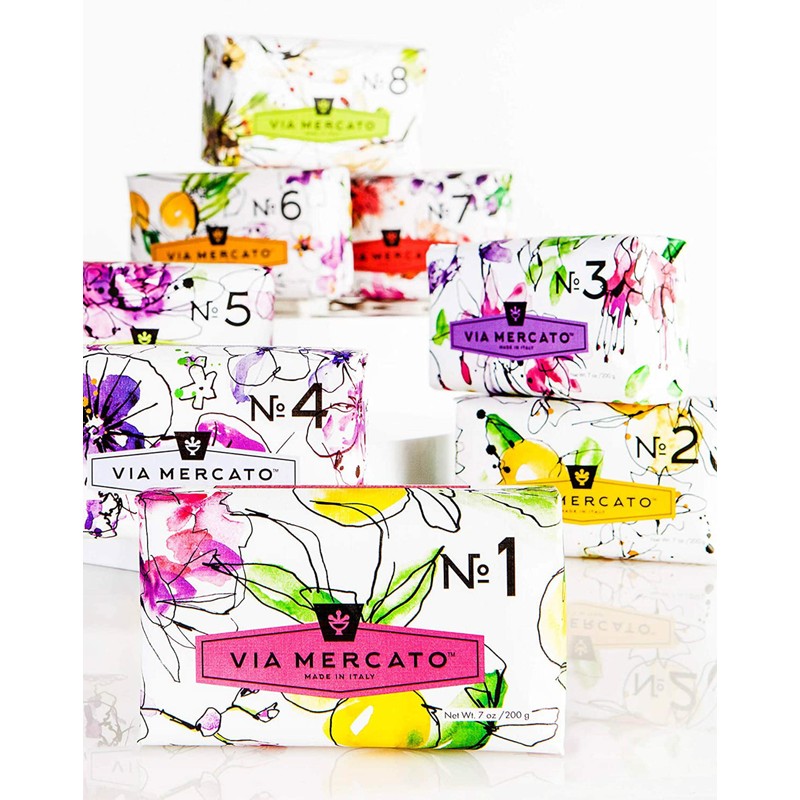 Via Mercato Italian Soap Bar (200 g), No. 7 -