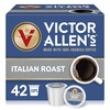 Victor Allen's Coffee Italian Roast, Dark Roast, 42 Count, Single