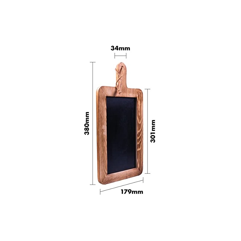Freestanding or Hanging Double Sided Paddle Chalkboard - Promote Special