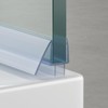 WITEN&NOCK 2 x 80 cm Shower Seals with Double Lip