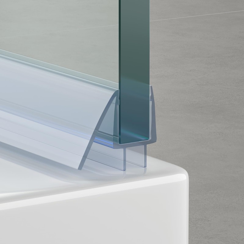 WITEN&NOCK 2 x 80 cm Shower Seals with Double Lip